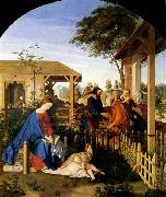 The Family of St John the Baptist Visiting the Family of Christ Julius Schnorr von Carolsfeld